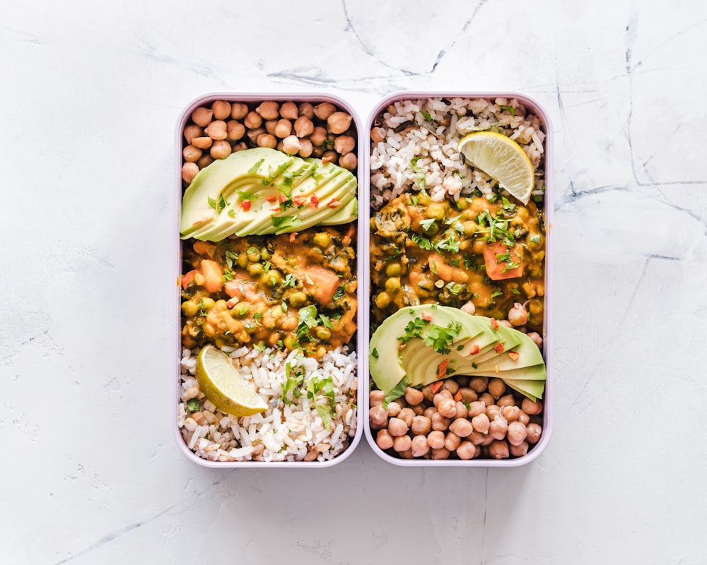 Nutritionist preparing healthy meal plan